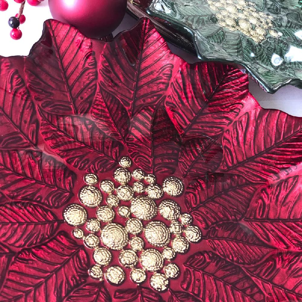 Bruno Evrard Plat à Gâteaux En Verre 32cm - CHRISMAS