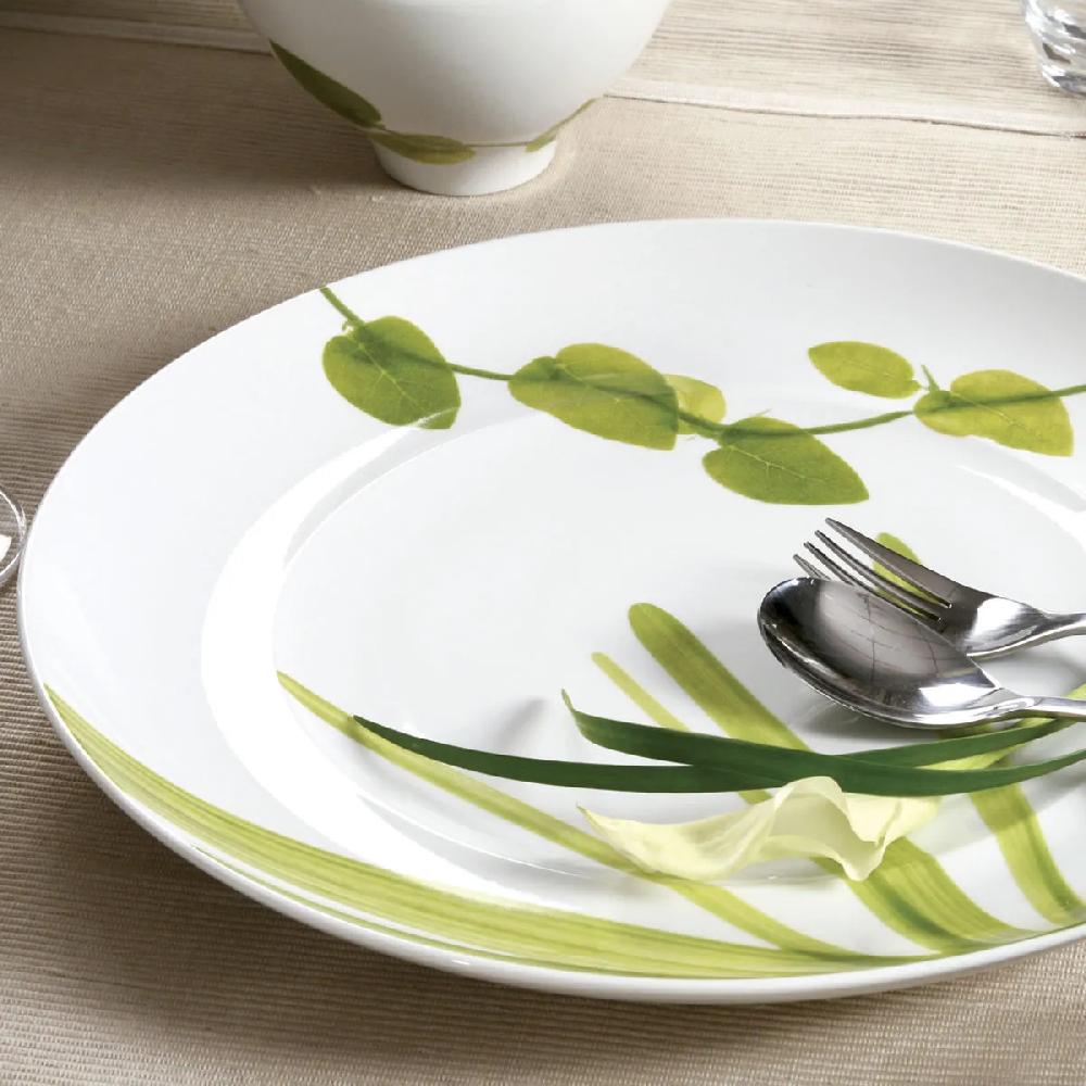Bruno Evrard Plat Rond Plat En Porcelaine 32cm