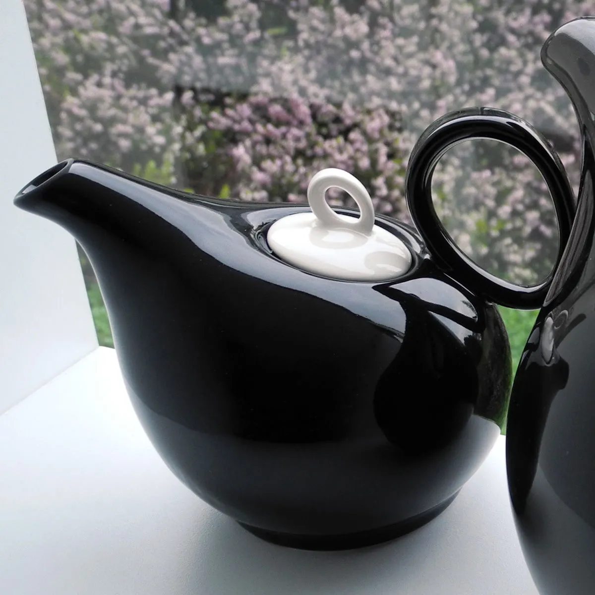 Bruno Evrard Théière Noire En Porcelaine 35cl