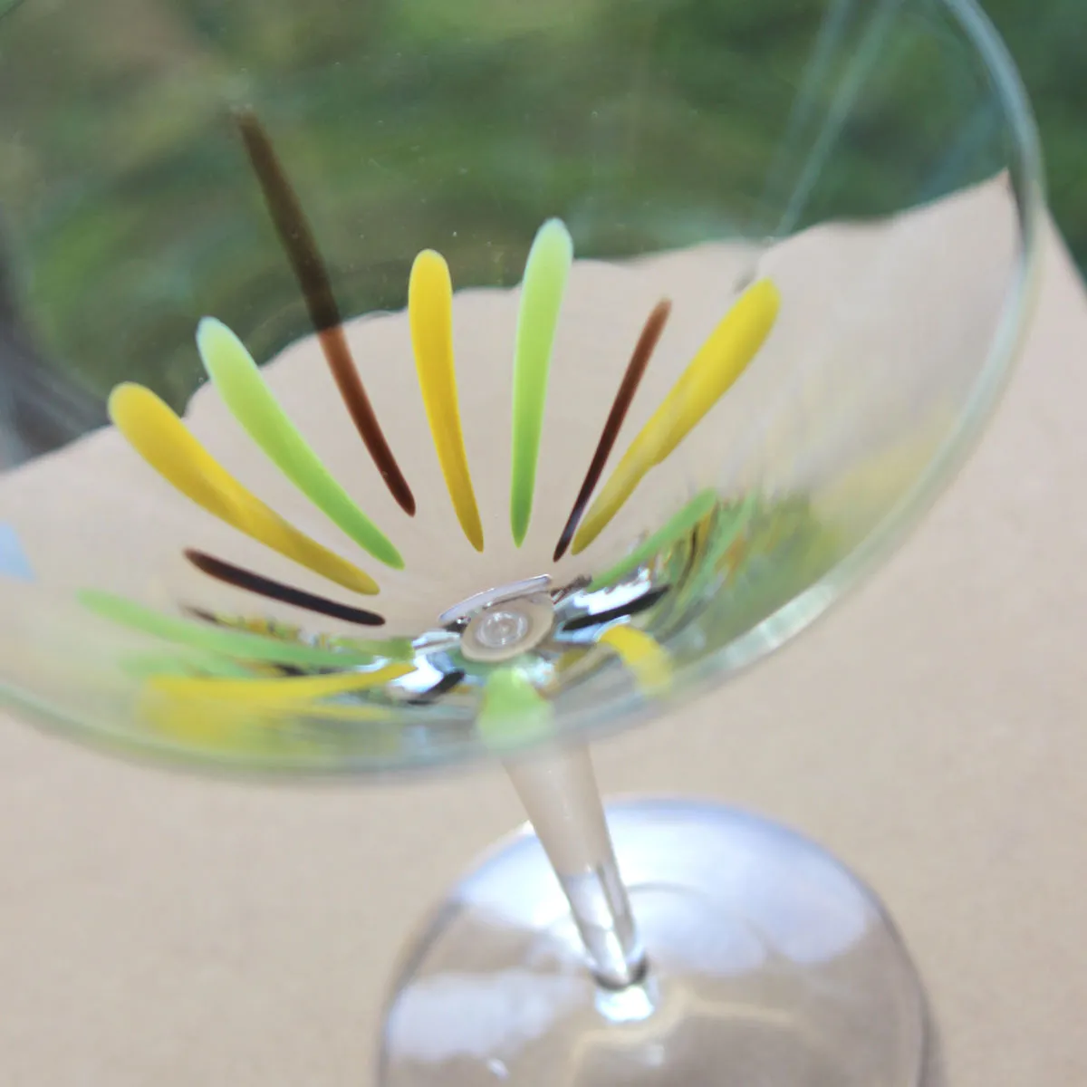 Bruno Evrard Verre à Cocktail Coloré - Stick