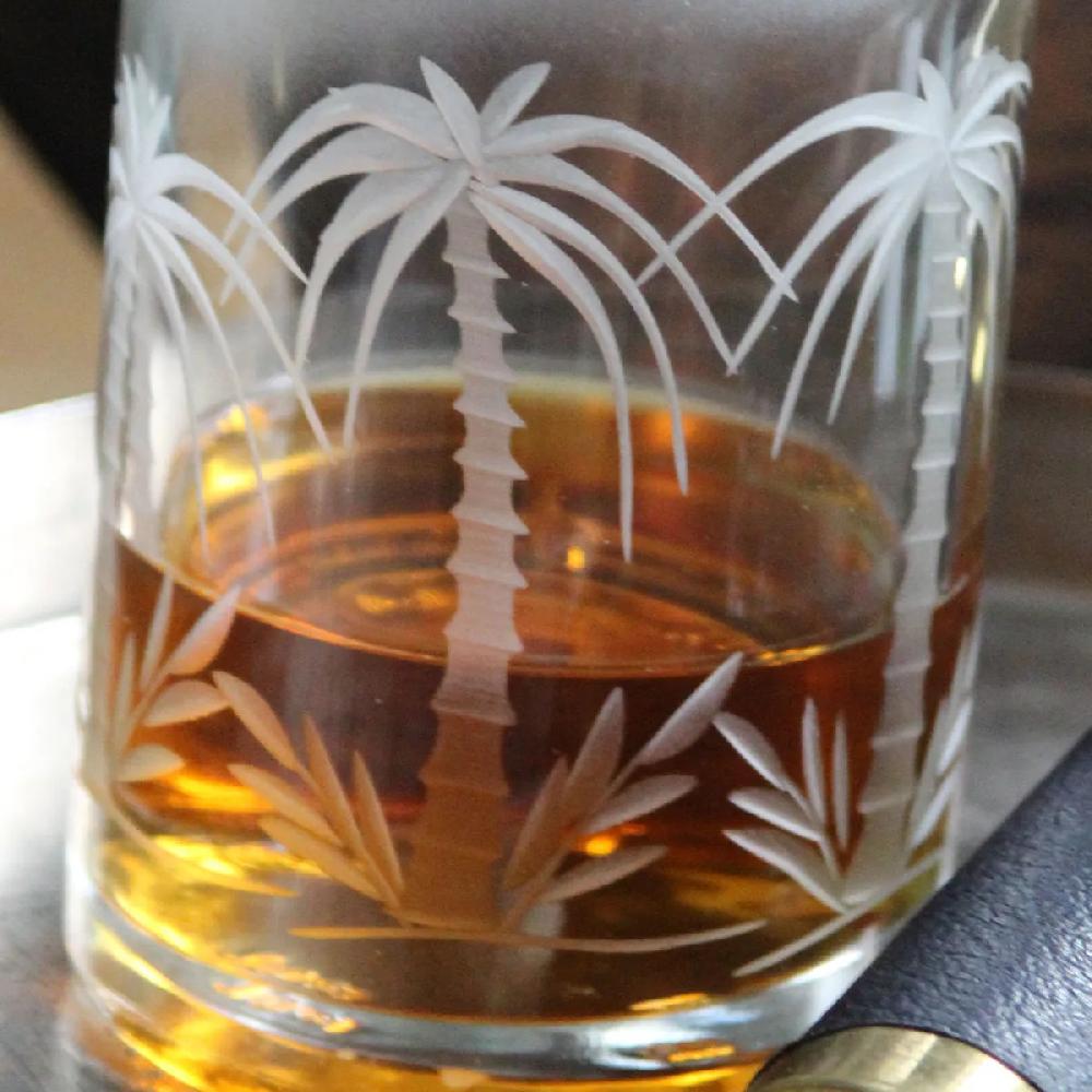 Bruno Evrard Carafe à Rhum JACK 70cl Taillée Main - Objet Utile
