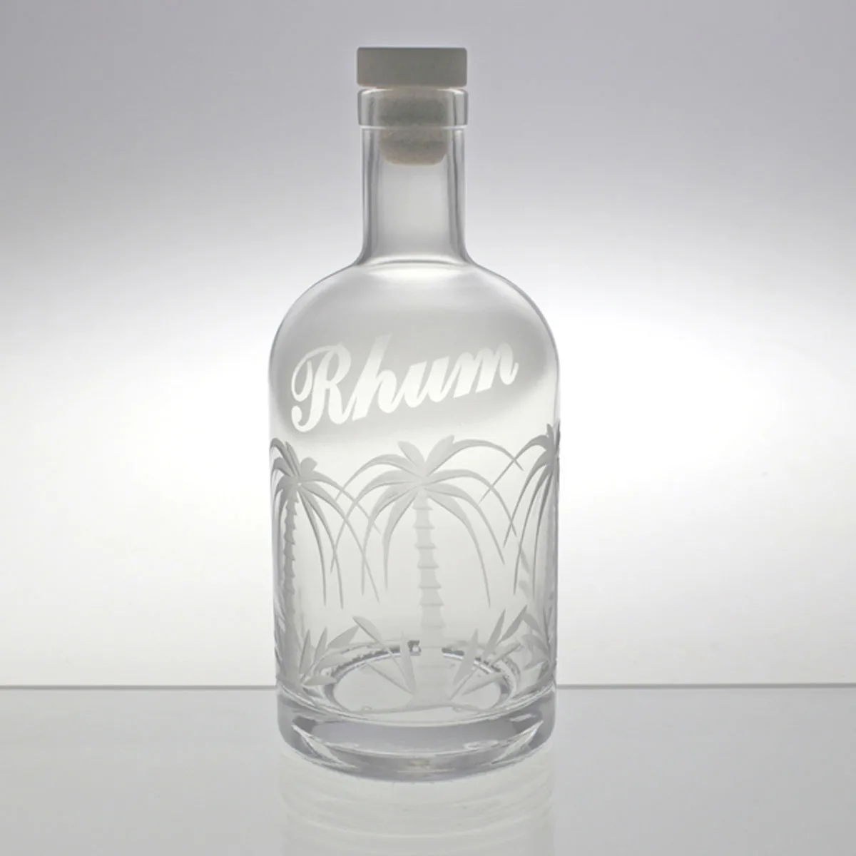 bruno evrard Carafe à rhum JACK 70cl taillée main - Objet utile