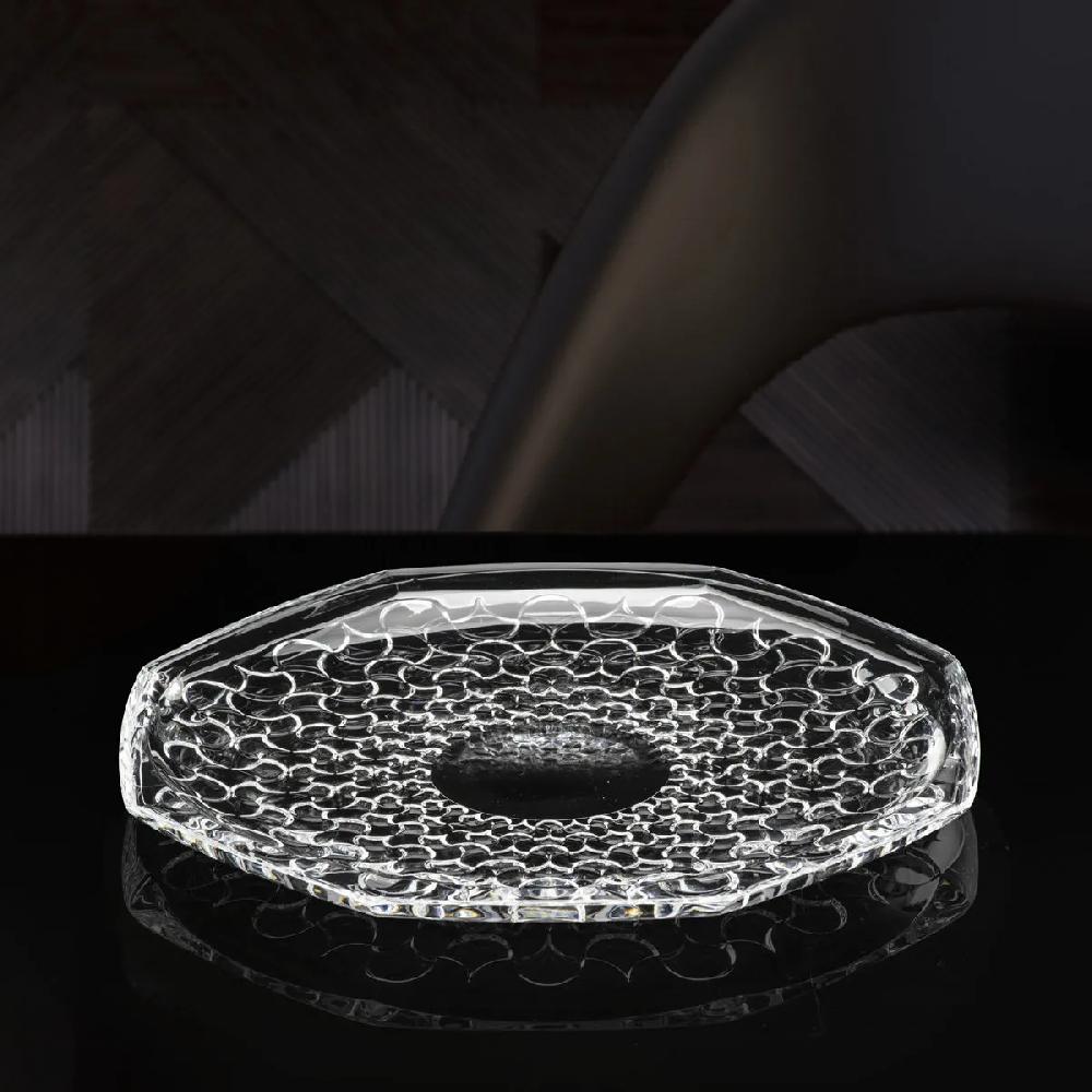 Bruno Evrard Centre De Table En Verre ARABESQUE 30cm