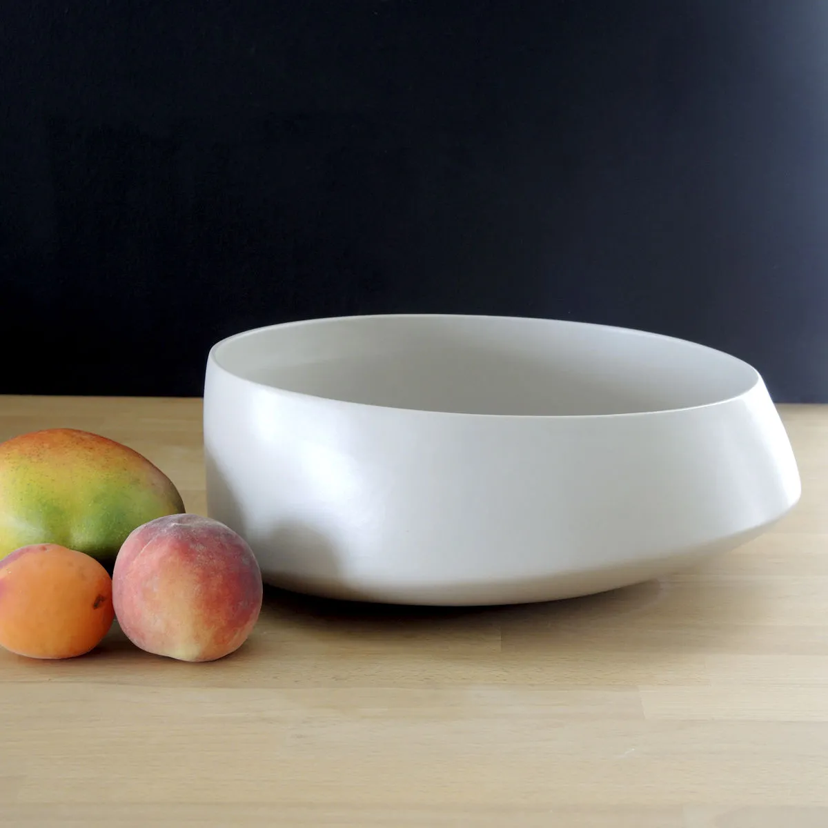 Bruno Evrard Coupe Déco Céramique Beige Mat - Déco Tendance