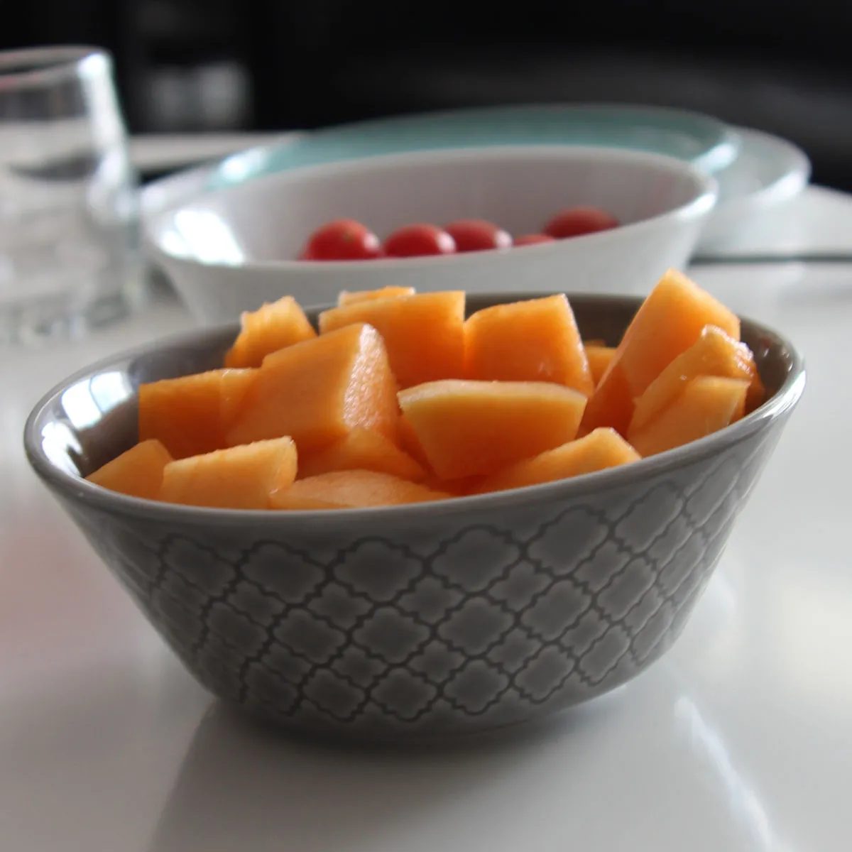 Bruno Evrard Coupelle Grise MOUNIA En Porcelaine 15cm