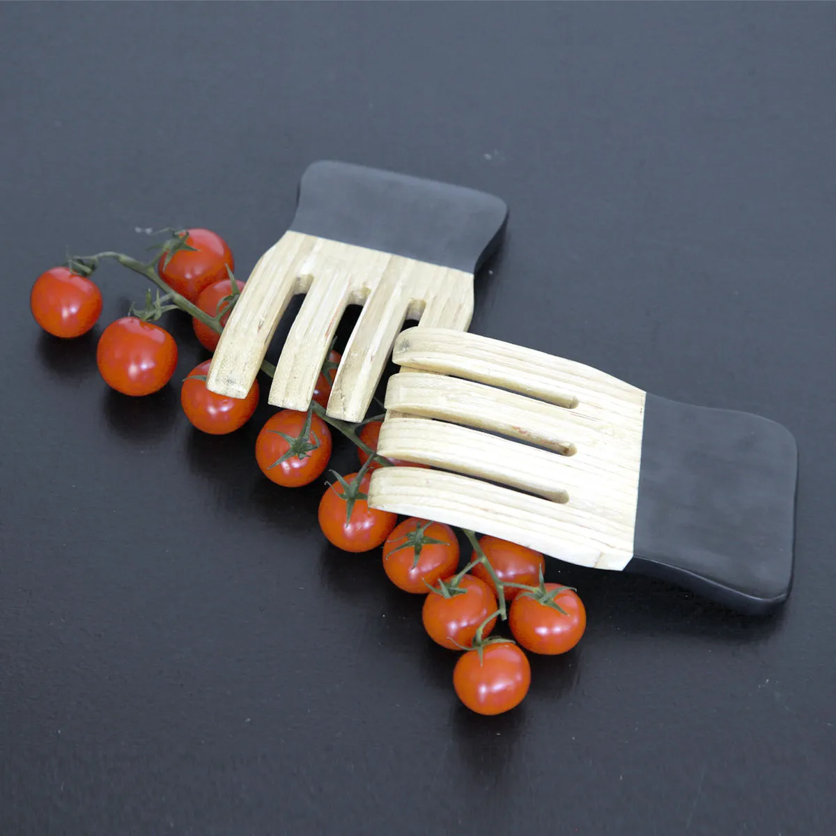 Bruno Evrard Couverts à Salade En Bambou - Vaisselle Design Et Chic