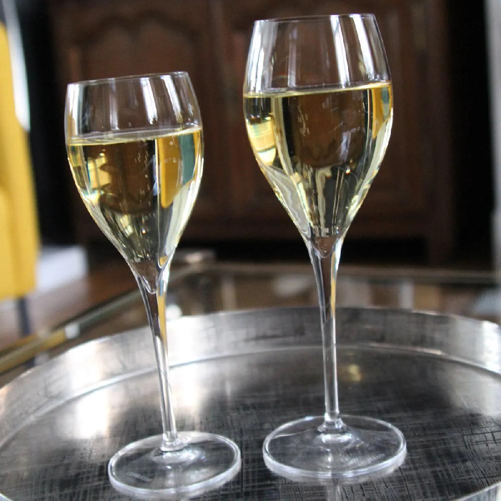 Bruno Evrard Flûte EFFERVESCENCE En Verre Cristallin Uni De 14cl