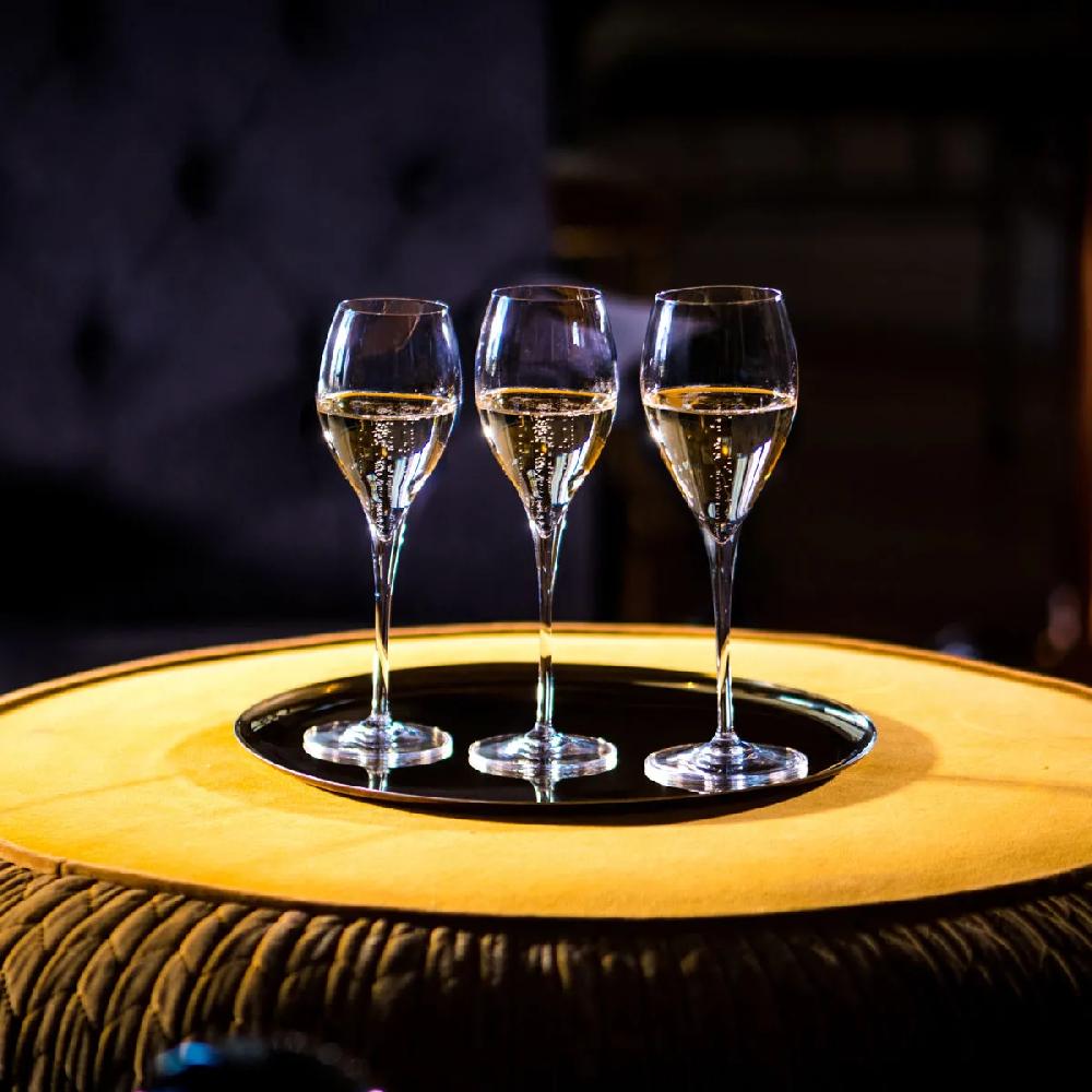 Bruno Evrard Flûte EFFERVESCENCE En Verre Cristallin Uni De 14cl