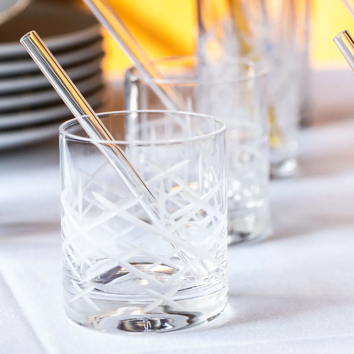 Bruno Evrard Gobelet Bas 32cl MALTO En Verre Taillé - Style Moderne