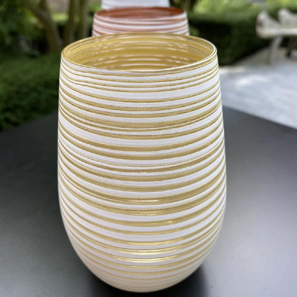 Bruno Evrard Gobelet Haut 45cl En Verre Coloré TORNADO