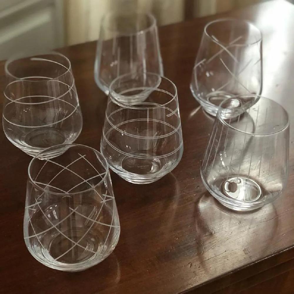 bruno evrard Gobelets taillés DYNASTY assortis Design