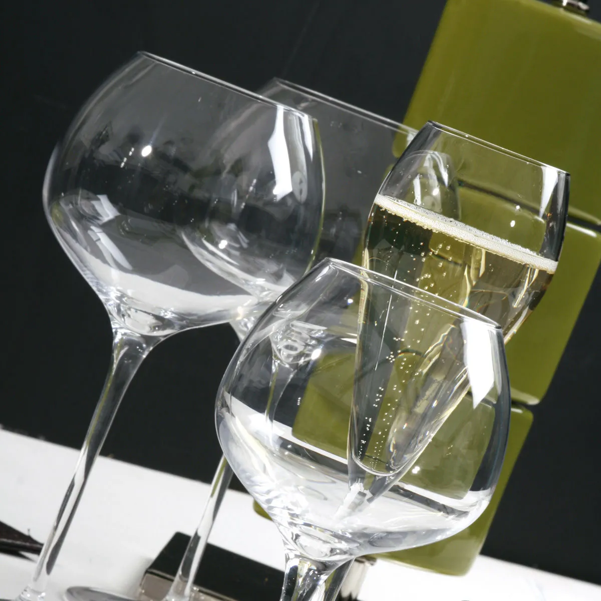 Bruno Evrard Lot De 6 Flûtes à Champagne - Design Contemporain
