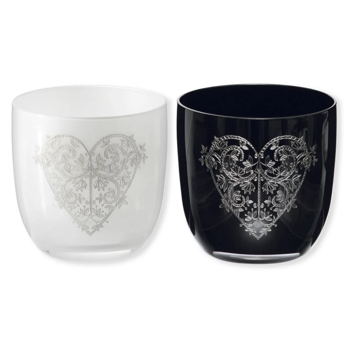 bruno evrard Lot de 6 Lumignons en Verre Coloré - Verrerie Tendance