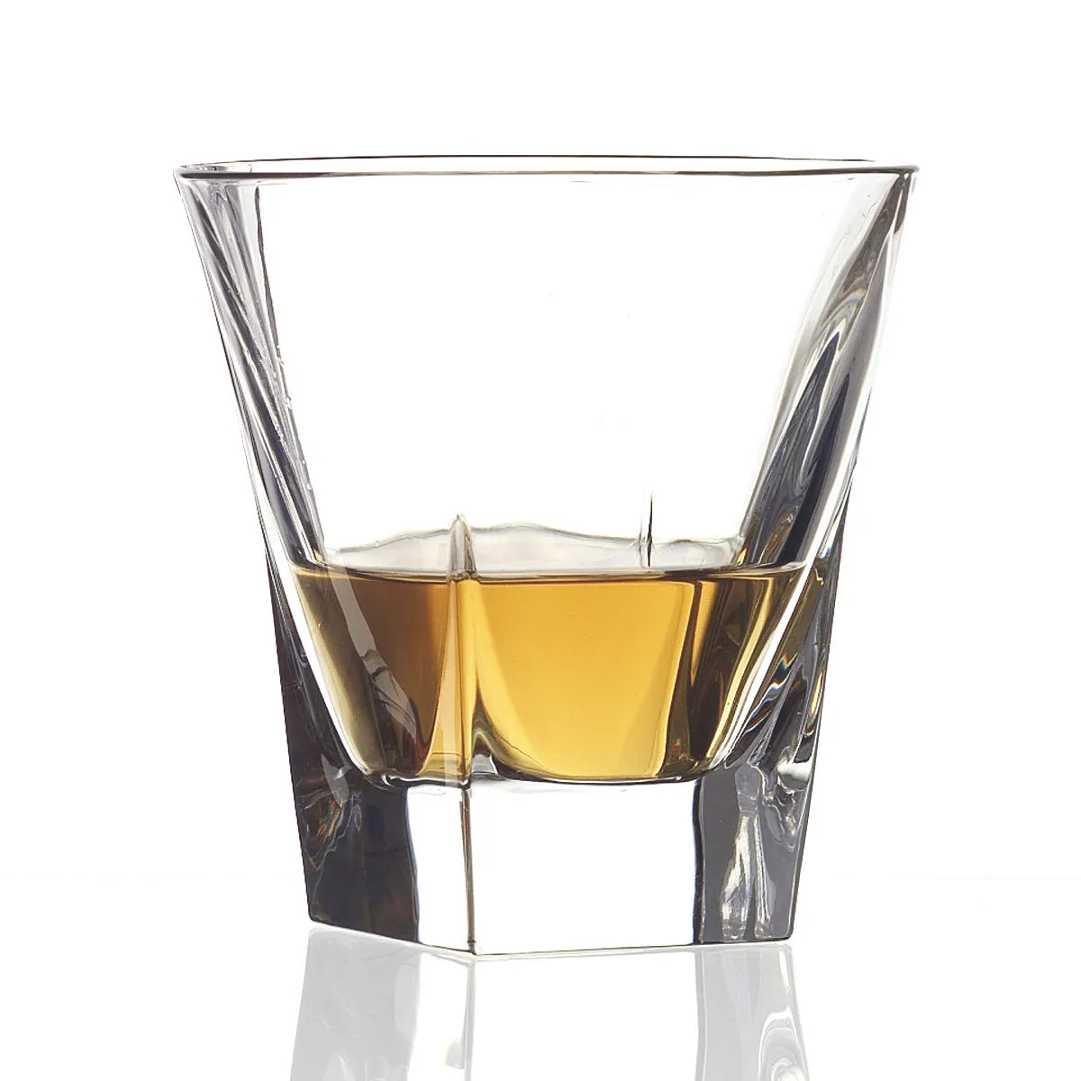Bruno Evrard Lot De 6 Verres à Whisky Design - Soufflé Bouche - 28CL