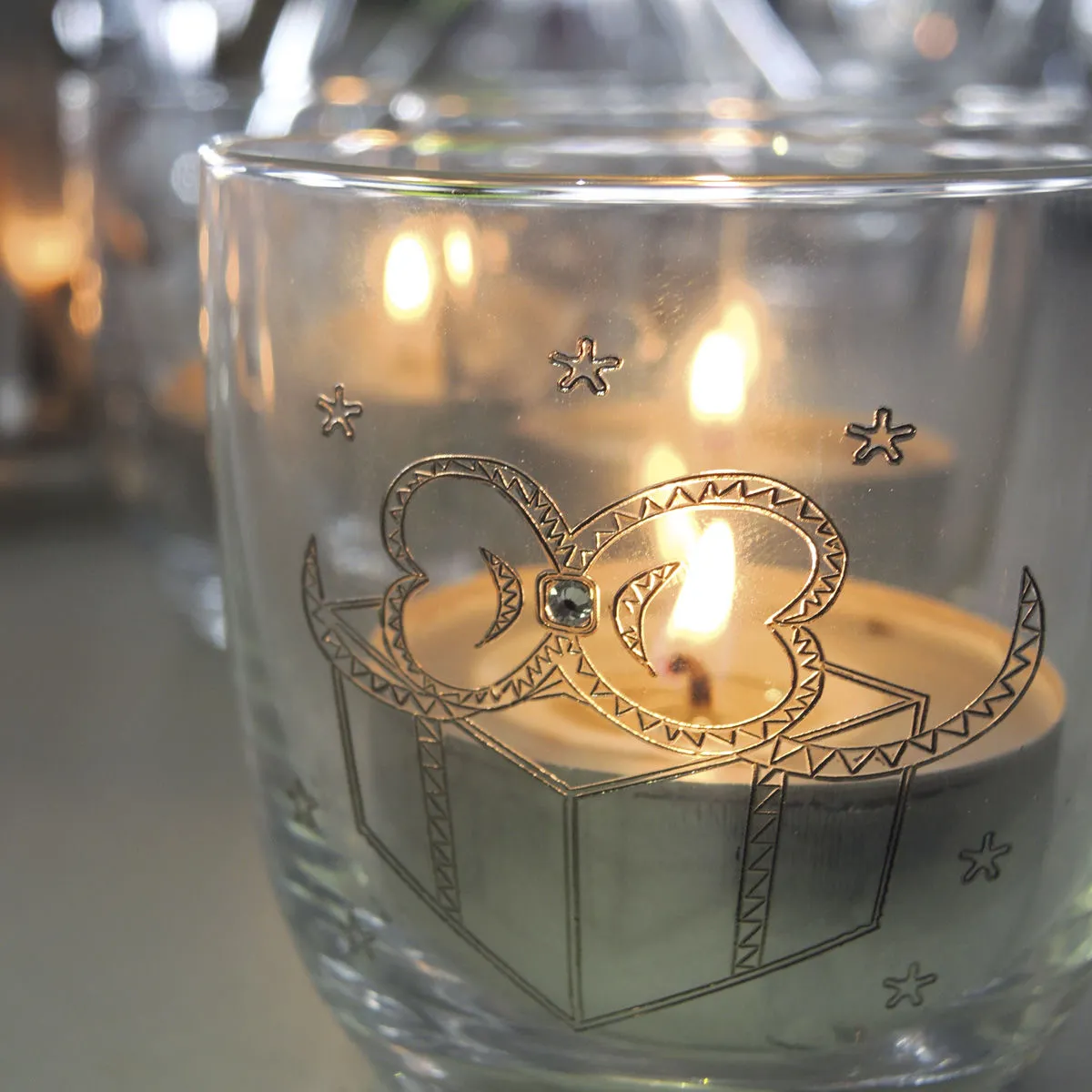 Bruno Evrard Lumignons En Verre Transparent - Verrerie Design