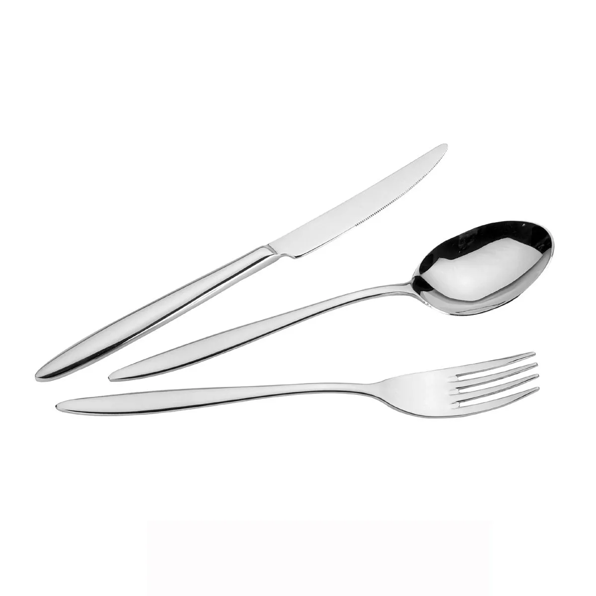 bruno evrard Ménagère 24 pièces inox 18.0 IBIZA - Modernité