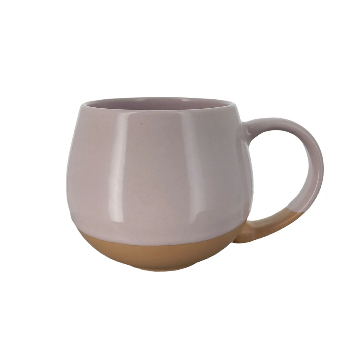 bruno evrard Mug bicolore rose en grès ECLIPSE 45cl - Tendance