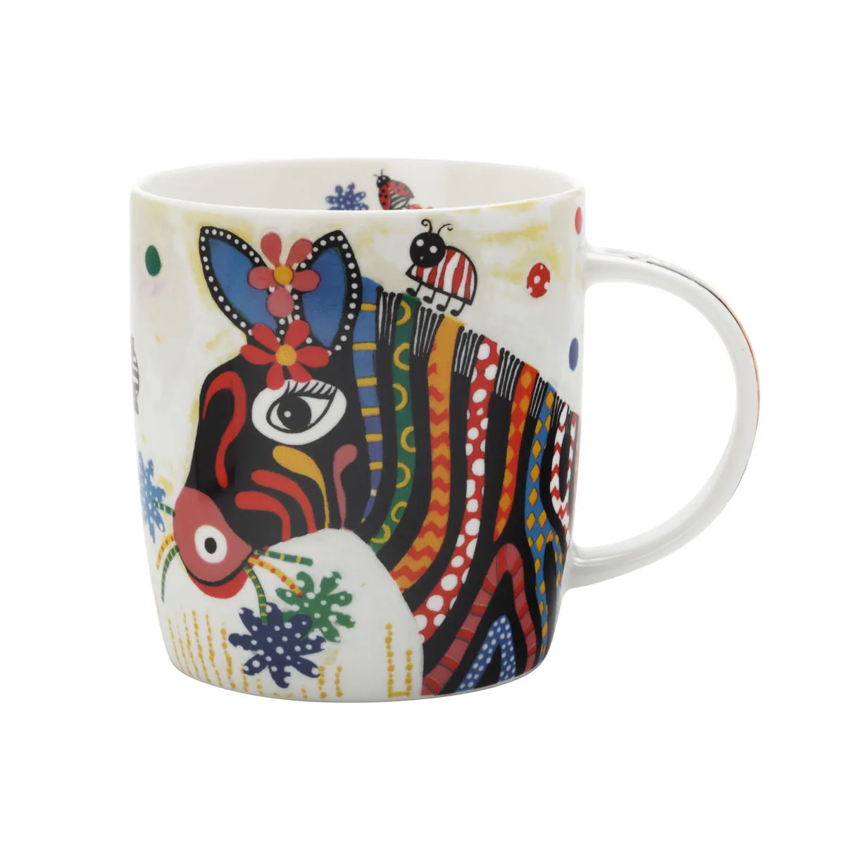 bruno evrard Mug en porcelaine 37cl CHEVAL - SMILE STYLE