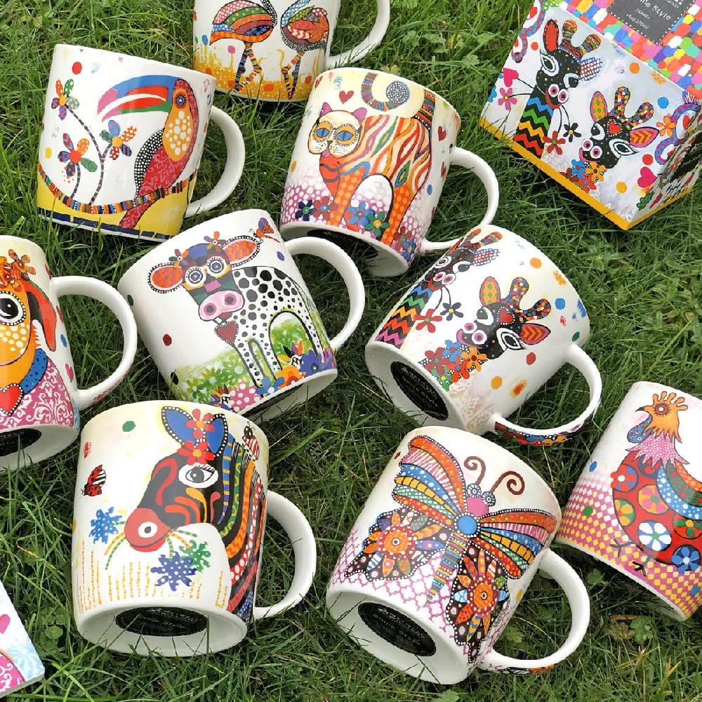 Bruno Evrard Mug En Porcelaine 37cl - FLAMANDS - SMILE STYLE