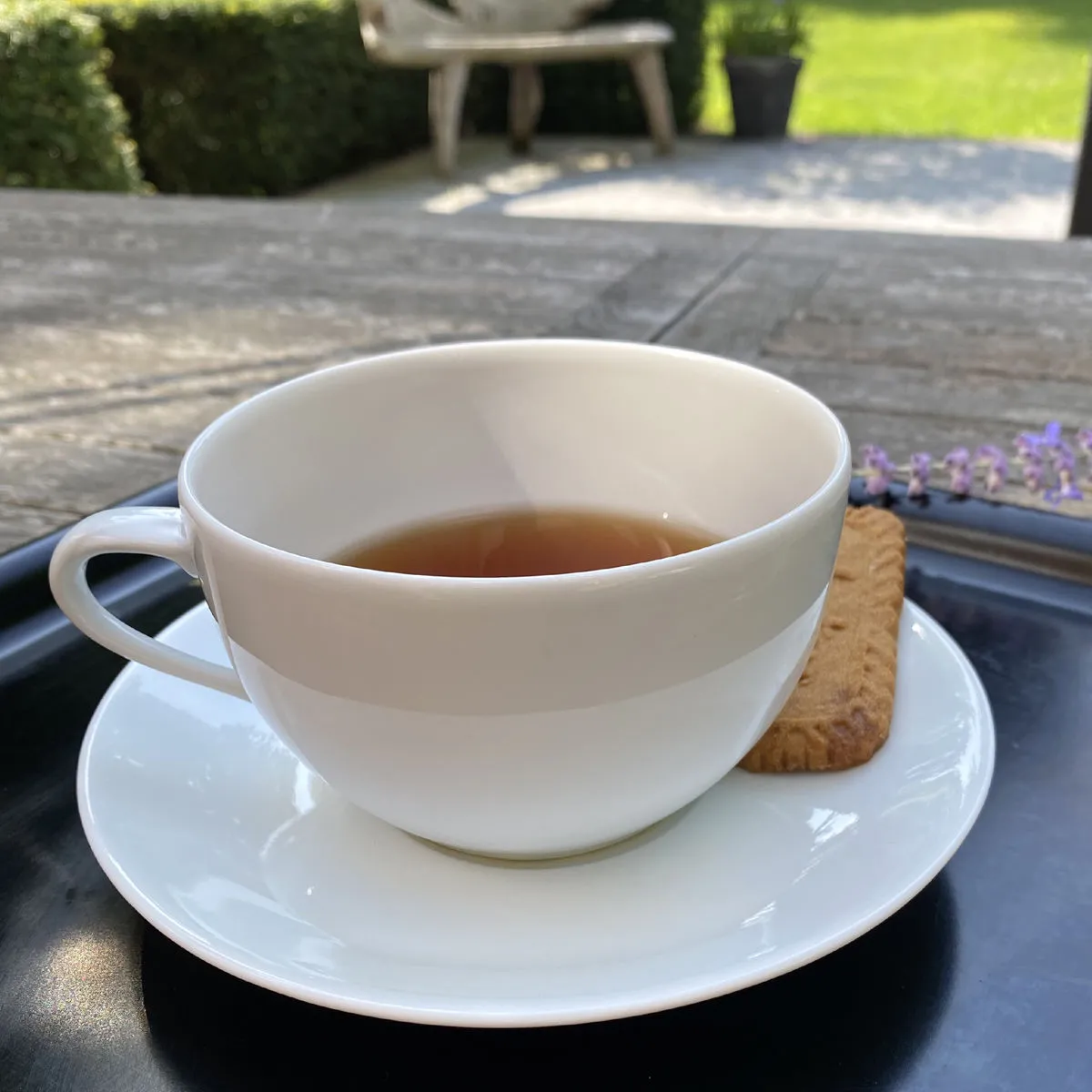 Bruno Evrard Paire-déjeuner MAINTENON Blanc 40cl - Porcelaine France