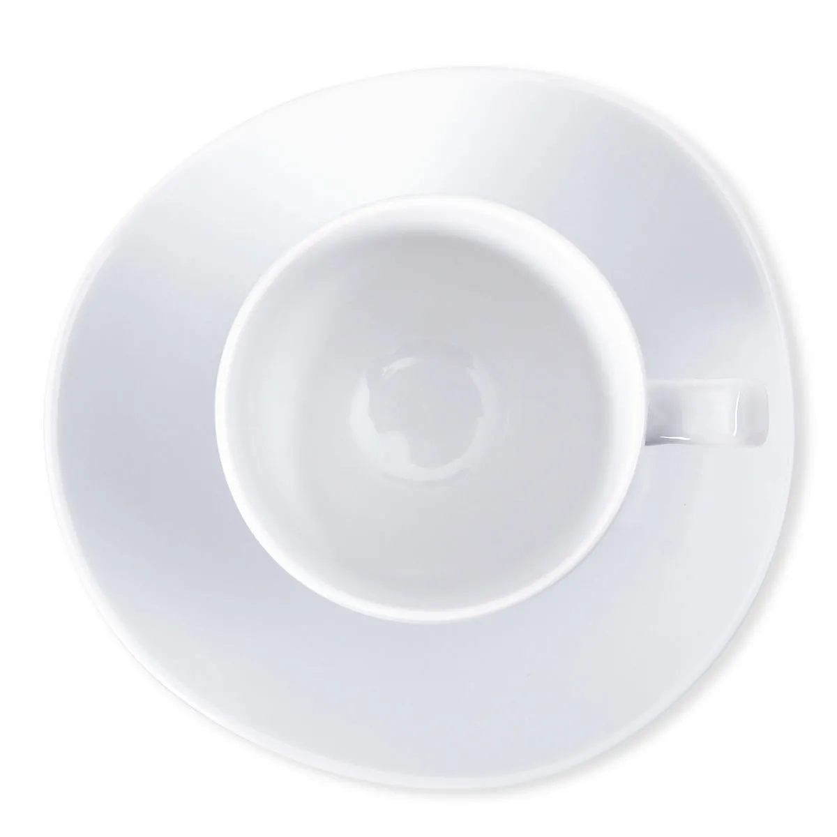 Bruno Evrard Paire-tasse à Café Design En Porcelaine Blanche - PILA