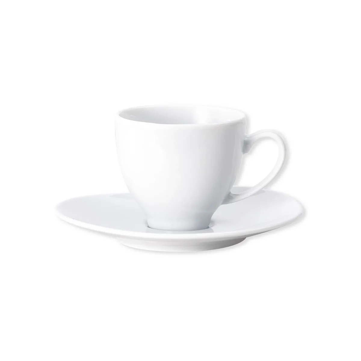 bruno evrard Paire-tasse à Café Design en Porcelaine Blanche - PILA
