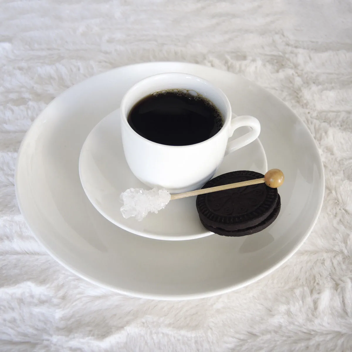 Bruno Evrard Paire-tasse à Café En Porcelaine Colorée (blanc) - 11cl