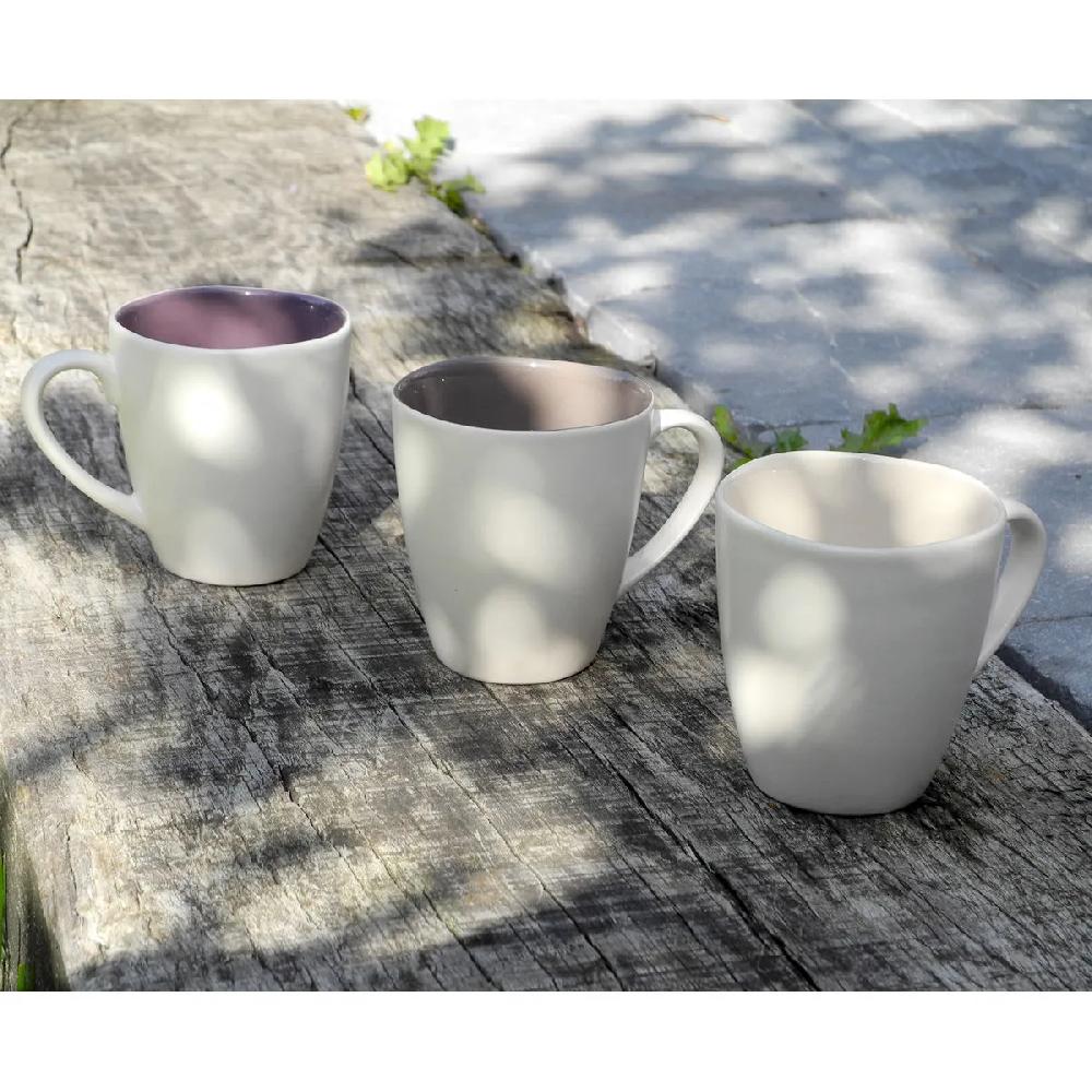 Bruno Evrard Petit Mug Blanc - Résistant Au Micro-onde - Vaisselle Design Et Chic