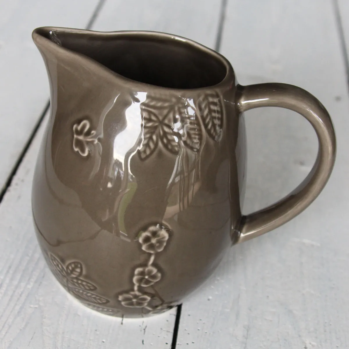 Bruno Evrard Pichet Taupe En Faïence 1 1L - Vaisselle Charme