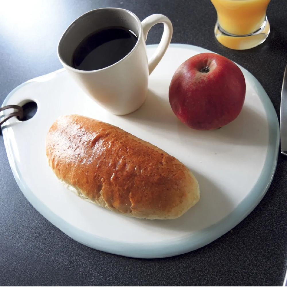 Bruno Evrard Planche à Découper En Grés (bleu) - Vaisselle Design