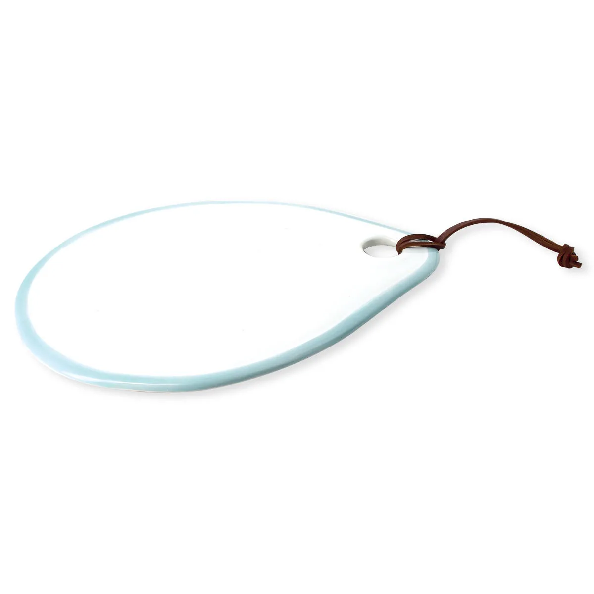 bruno evrard Planche à découper en grés (bleu) - Vaisselle Design