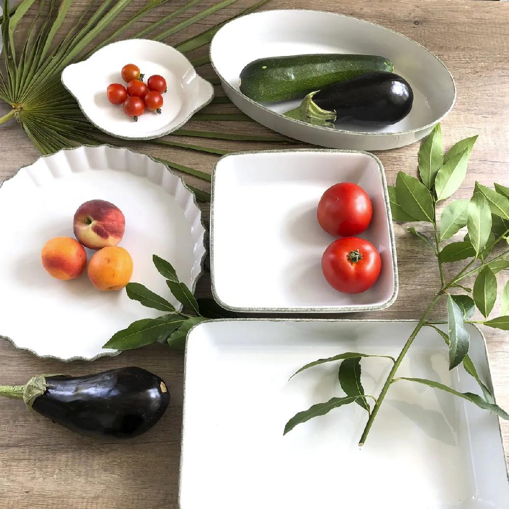 Bruno Evrard Plat à Four Ovale En Porcelaine Culinaire - REMI