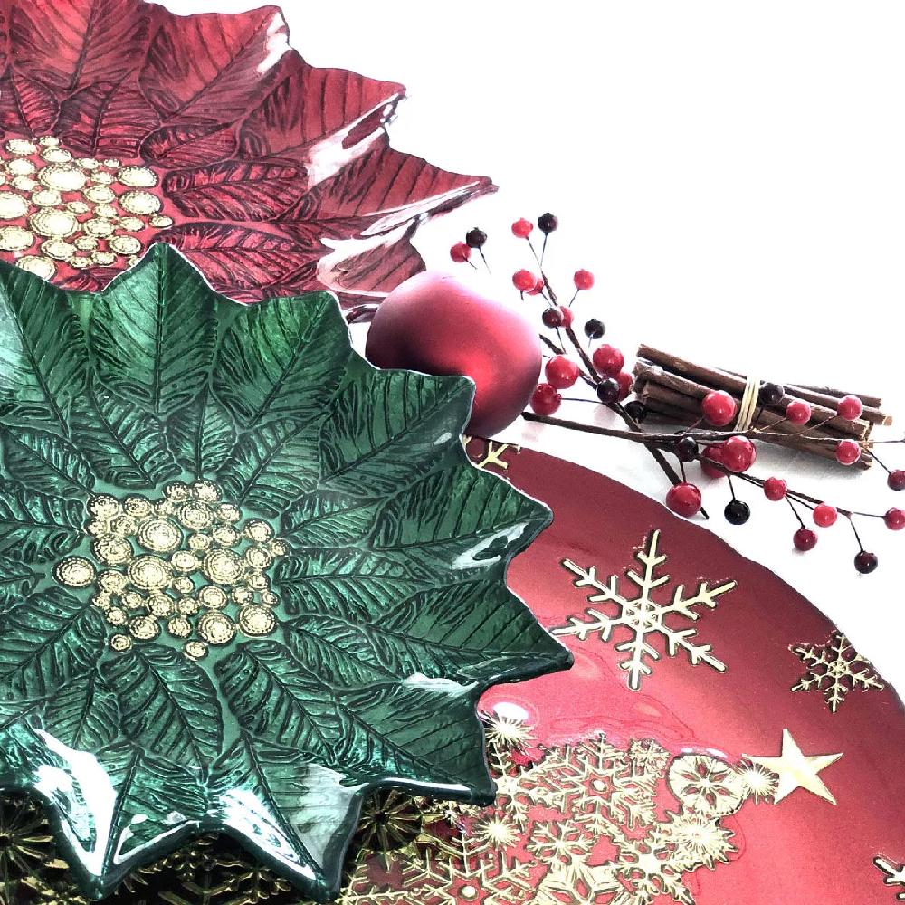 Bruno Evrard Plat à Gâteaux En Verre 23 5cm - CHRISMAS