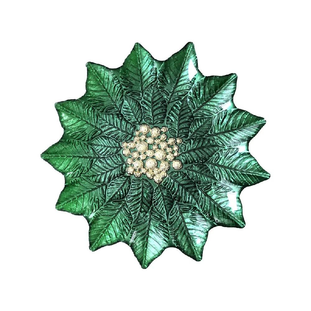 bruno evrard Plat à gâteaux en verre 23 5cm - CHRISMAS