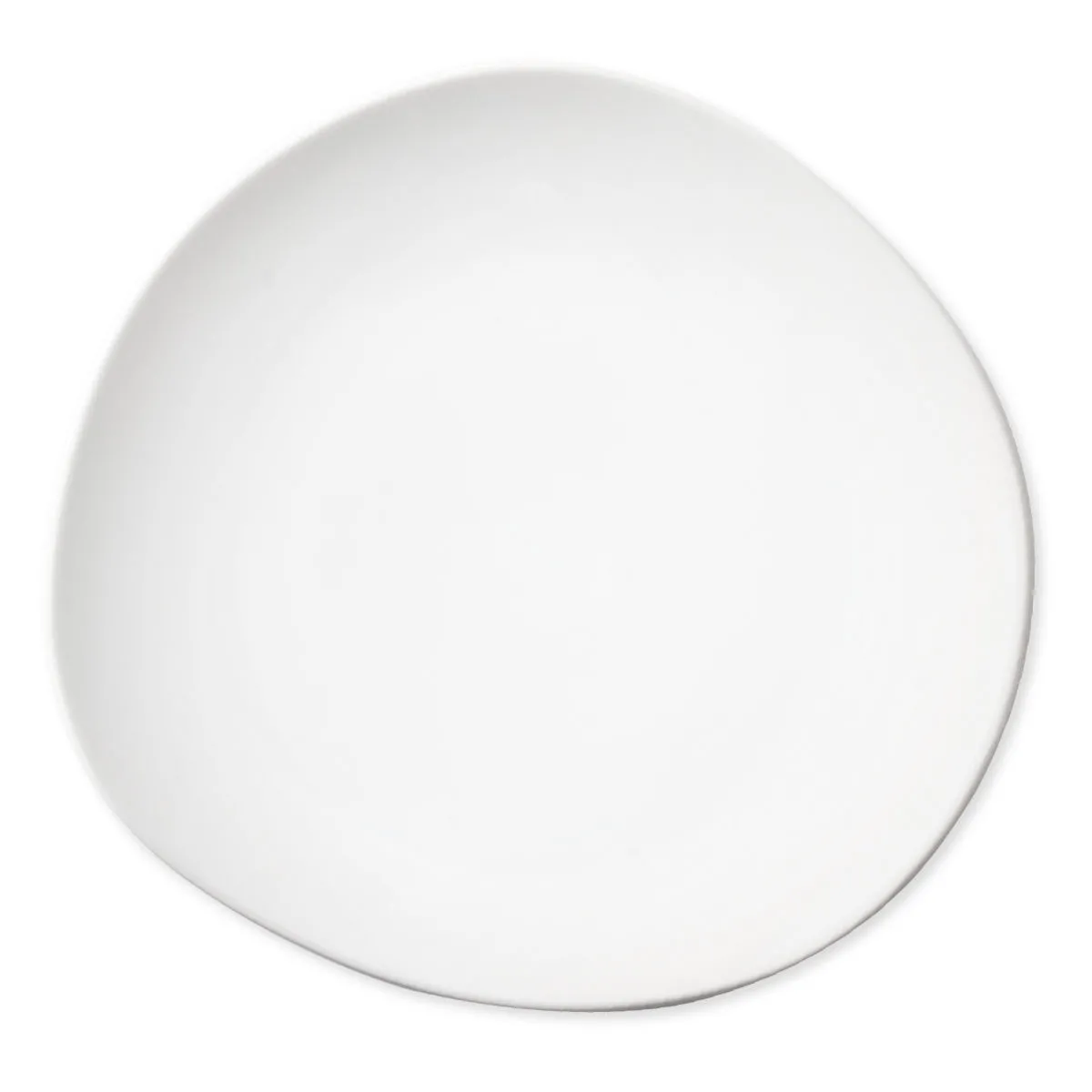 bruno evrard Plat blanc en porcelaine - Vaisselle Design - PILA