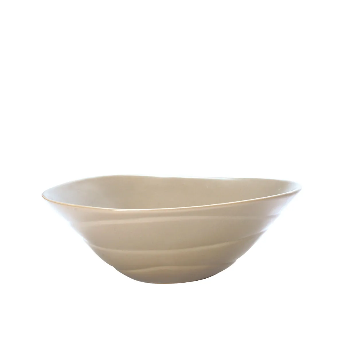 bruno evrard Saladier 26cm en céramique TEMPO beige – Bruno Evrard