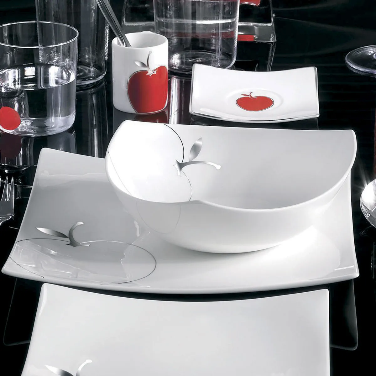 Bruno Evrard Saladier En Porcelaine Fine 24cm - Plat Design