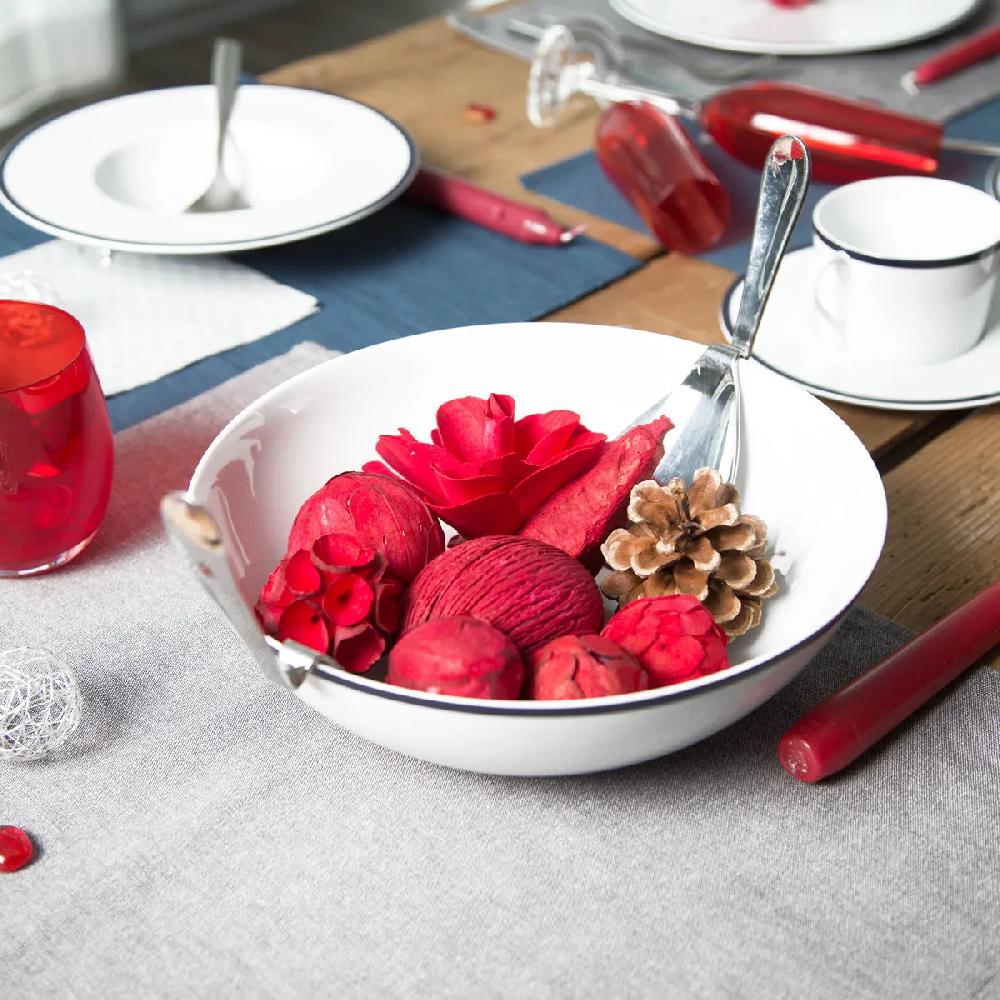 Bruno Evrard Saladier Rond En Porcelaine Blanche - Saladiers Design