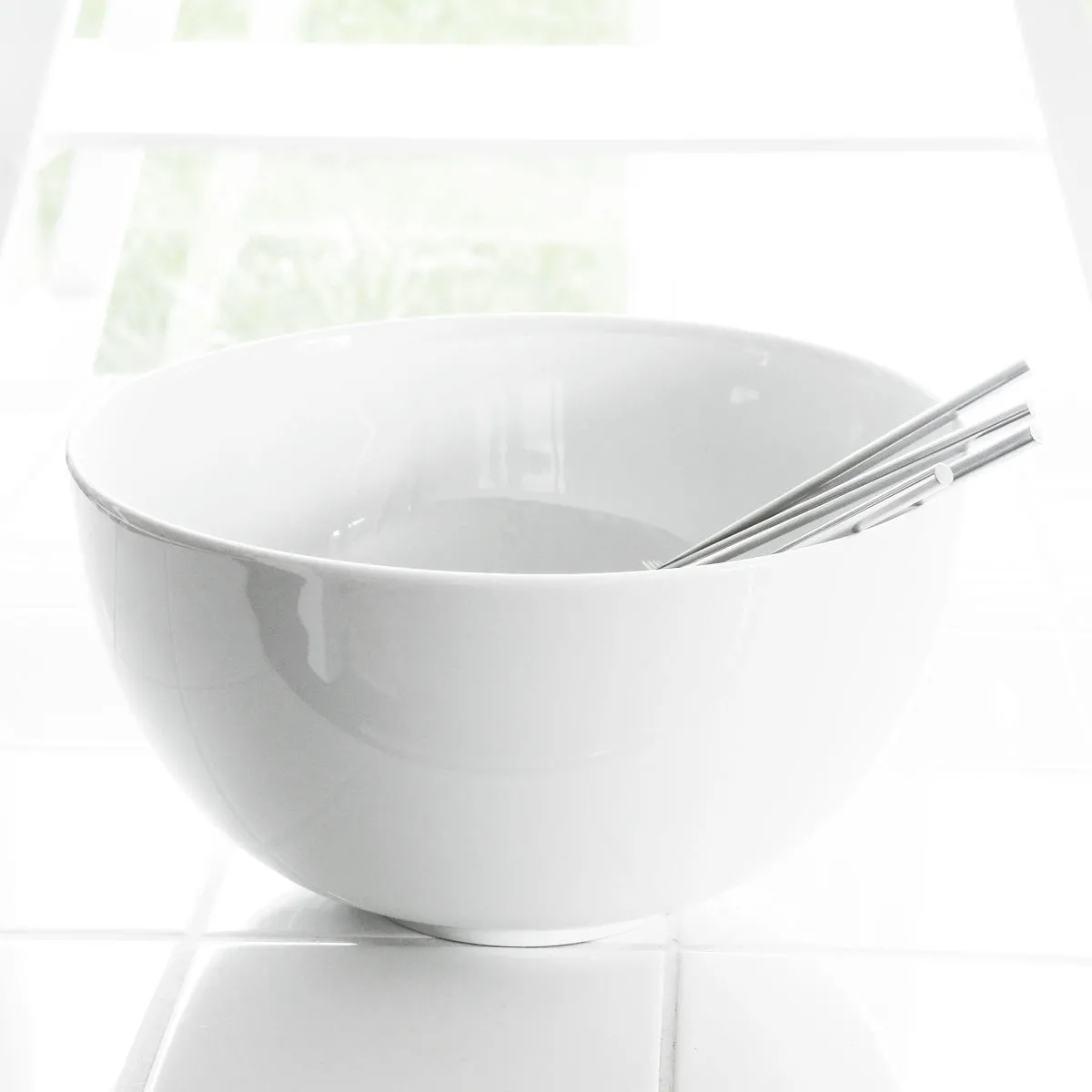 Bruno Evrard Saladier Rond En Porcelaine - Vaisselle Design - BELLO