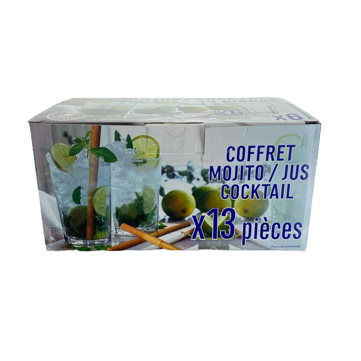 Bruno Evrard Set à Mojito 13 Pièces CARAIBES - Cocktail