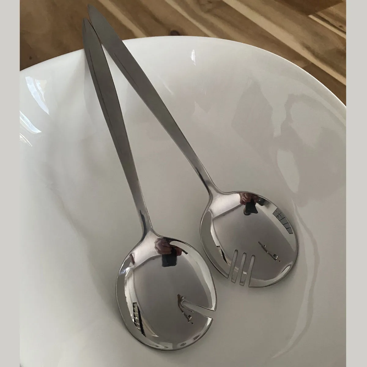 Bruno Evrard Set De Couverts à Salade En Inox RAVEL - Fantaisie