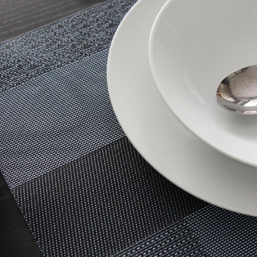 Bruno Evrard Set De Table REVERSO De 45x30cm - Décor Blocs Bleus