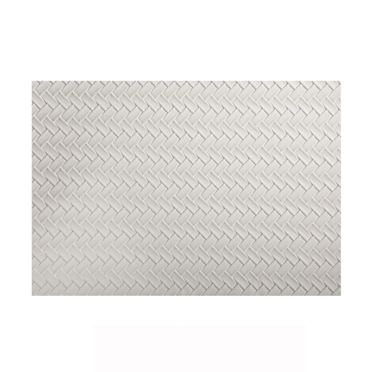 bruno evrard Set de table REVERSO de 45x30cm - décor tresse ivoire