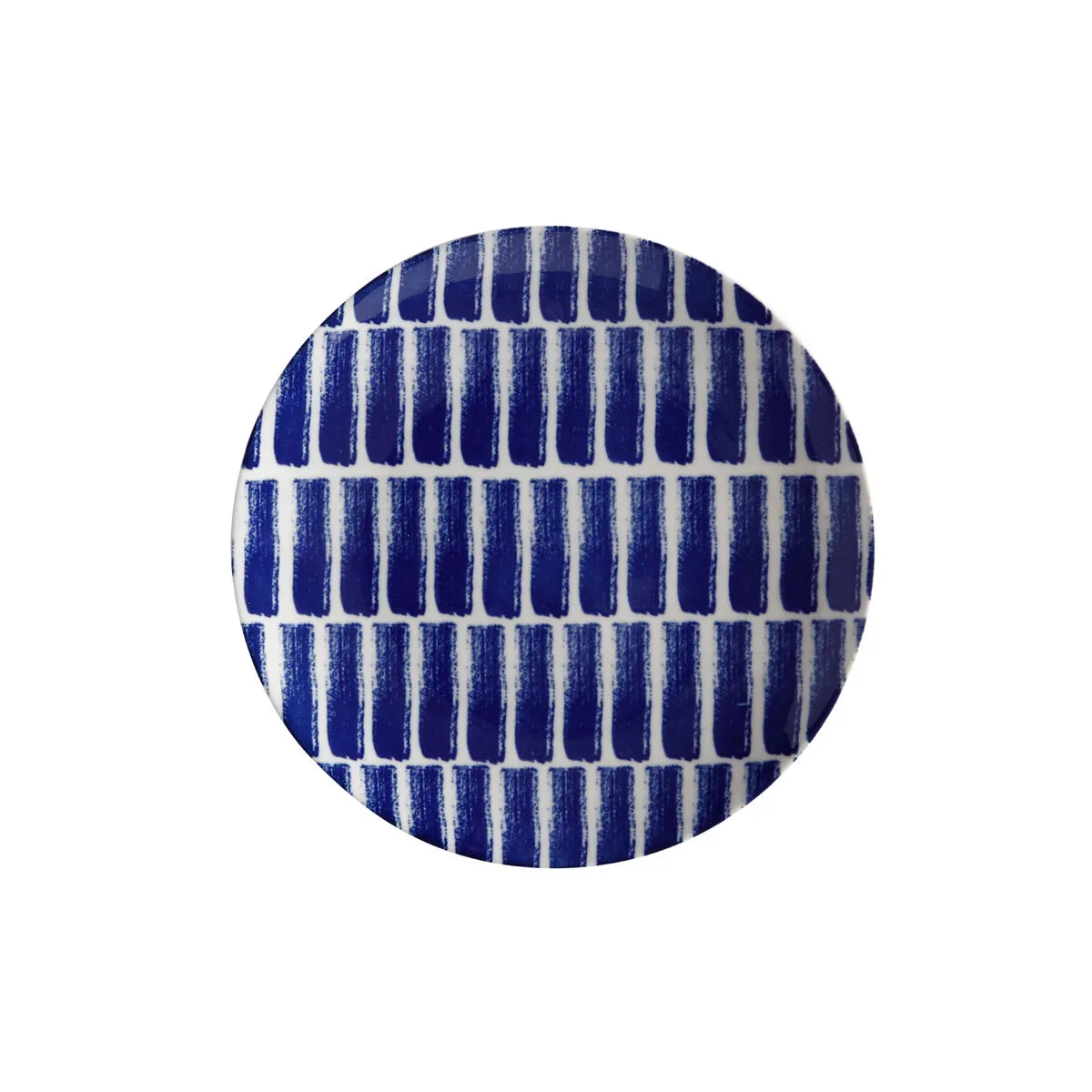 bruno evrard SUOMI - assiette dessert décor bleu 20cm - porcelaine