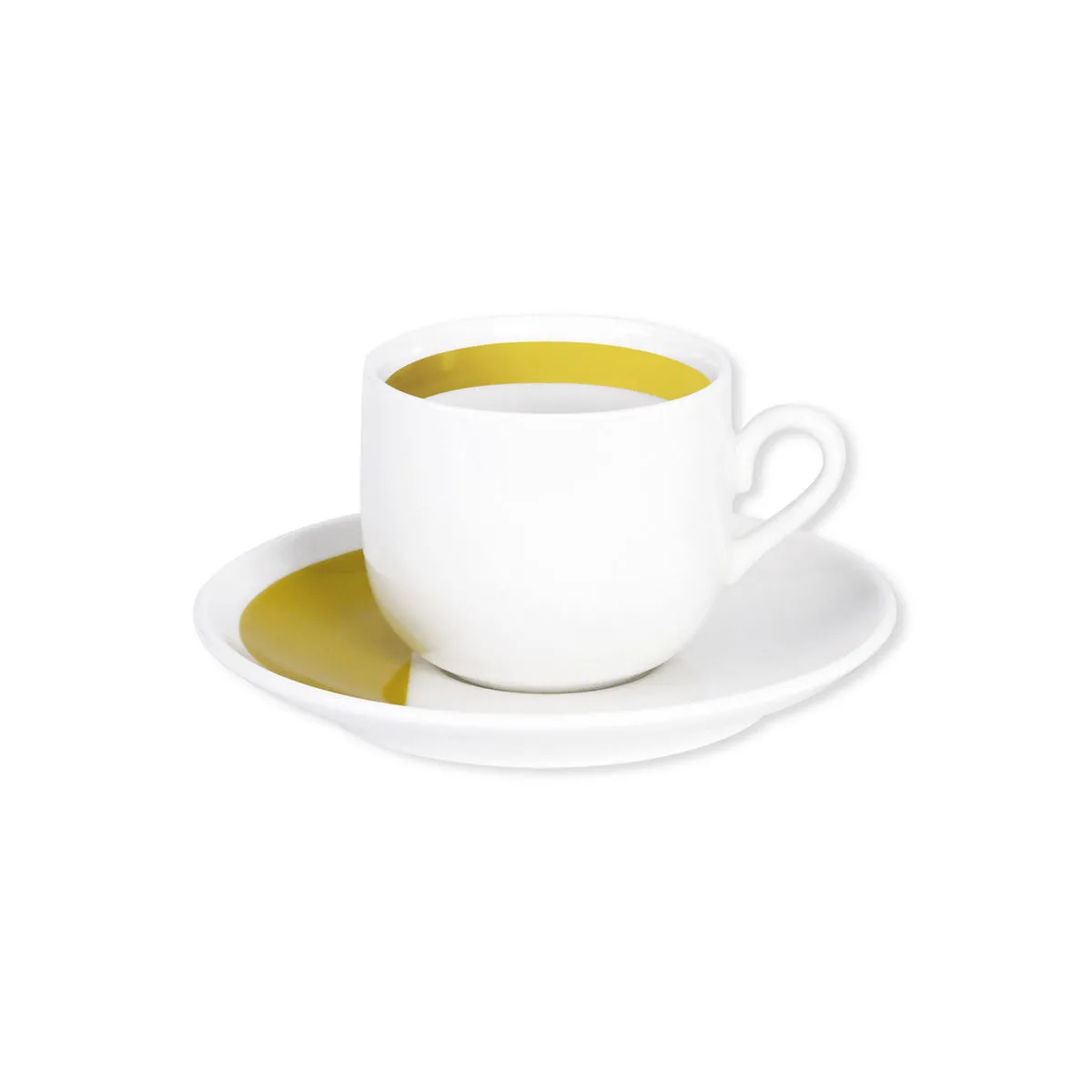 bruno evrard Tasse à Café et sous-tasse en Porcelaine colorée - 11cl bruno evrard Tasse à Café et sous-tasse en Porcelaine colorée - 11cl