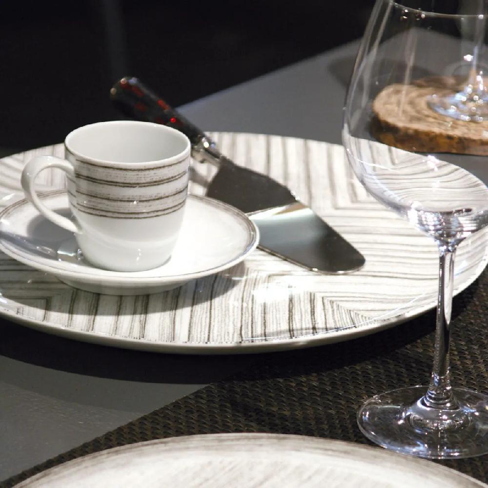 Bruno Evrard Tasse à Café Moderne Et Soucoupe En Porcelaine