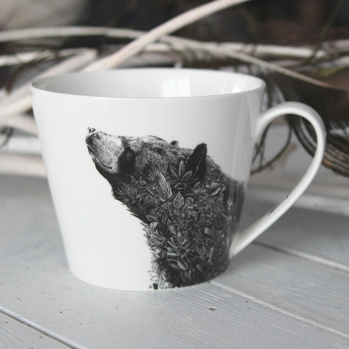 Bruno Evrard Tasse à Déjeuner En Porcelaine 45cl - FERLAZZO