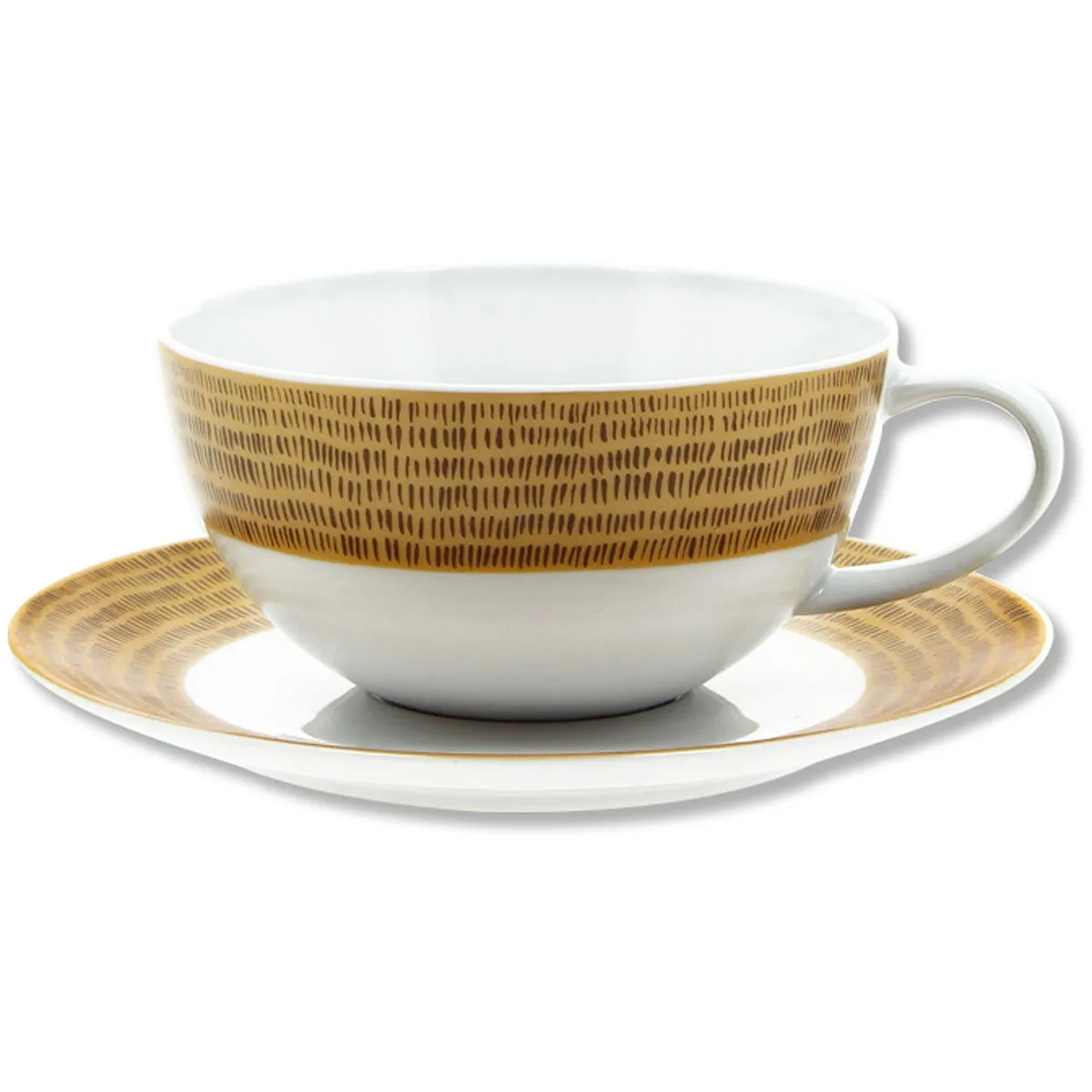 bruno evrard Tasse et sous-tasse à Thé en Porcelaine - Vaisselle Tendance et Design