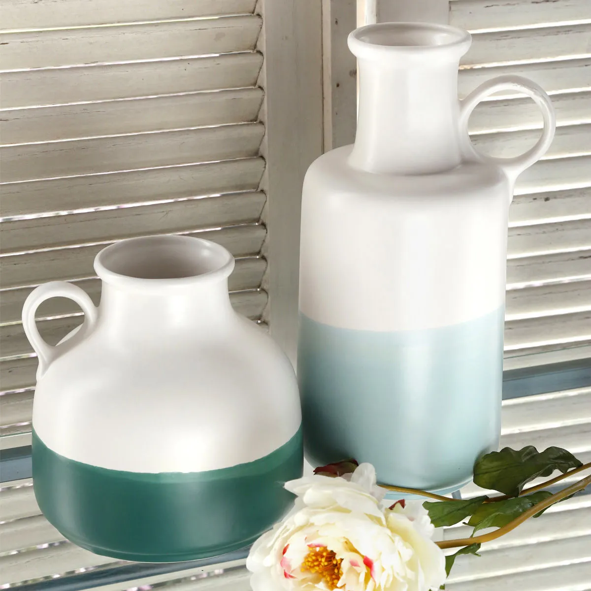 Bruno Evrard Vase En Faïence Design - Céramique Colorée (Bleu)