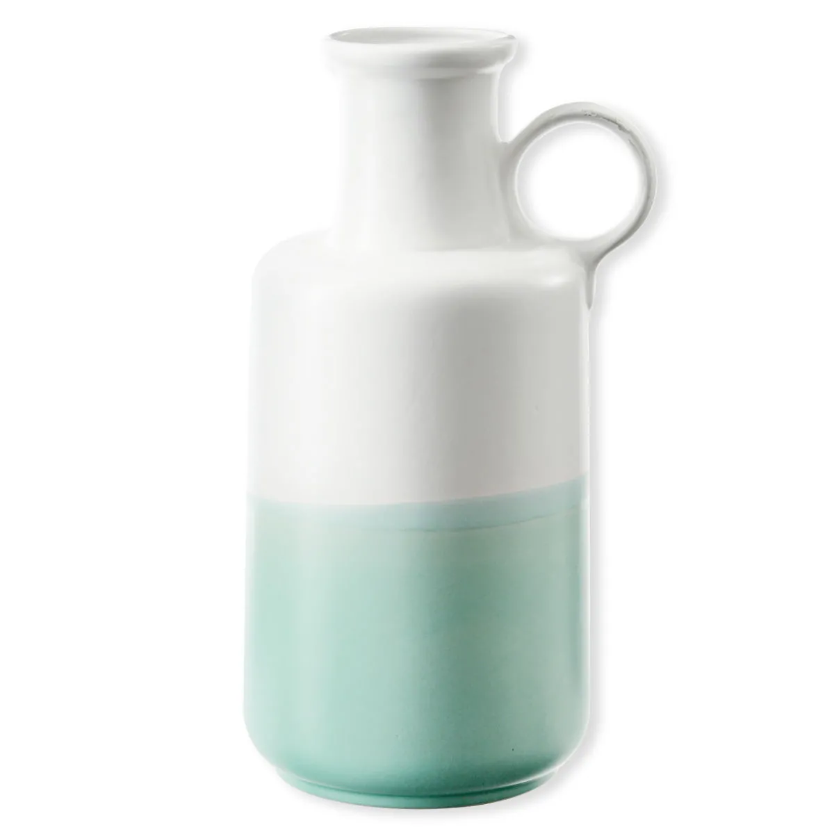 bruno evrard Vase en Faïence Design - Céramique Colorée (Bleu)